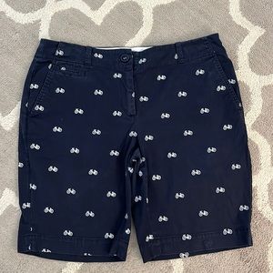 Talbots Bermuda shorts size 12 dark blue
